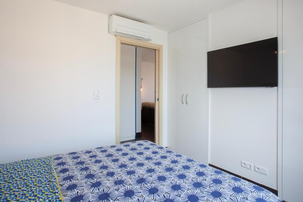 Ferienwohnung La Marinella - Charmant Appt Climatise LʼÎle-Rousse Exterior foto